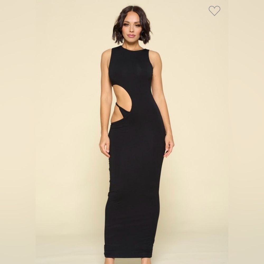 Cut-Out Maxi Dress